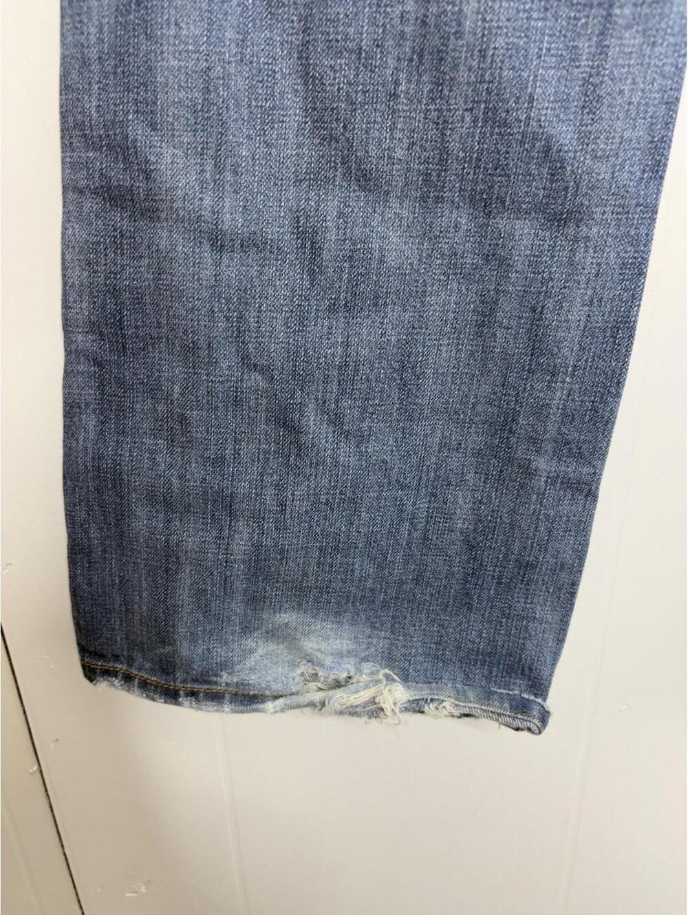 American Eagle Jeans Womens 4 Vintage Favorite Boyfriend Y2K Low Rise Ripped - Picture 12 of 13